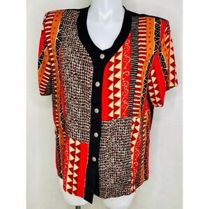 Cascais of California Vintage Top  1X Blouse